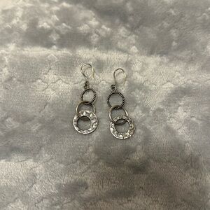 Silpada triple threat earrings